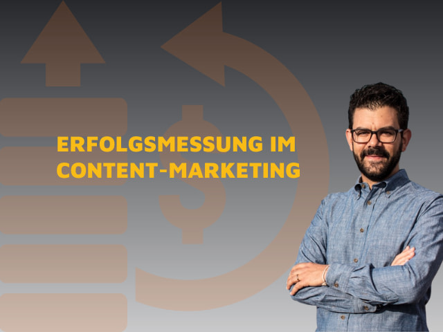 Titelbild Blogbeitrag: Erfolgsmessung im Content Marketing.