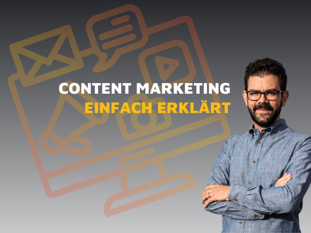 Blogtitelbild Content Marketing einfach erklärt