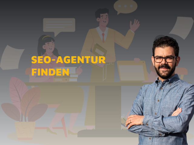 Blogtitelbild SEO Agentur finden