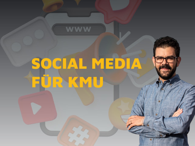 Blogtitelbild Social Media für KMU