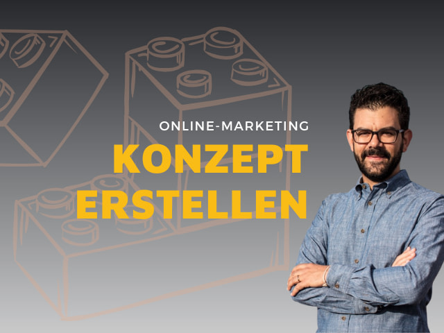 Blogtitelbild Online Marketing Konzept erstellen
