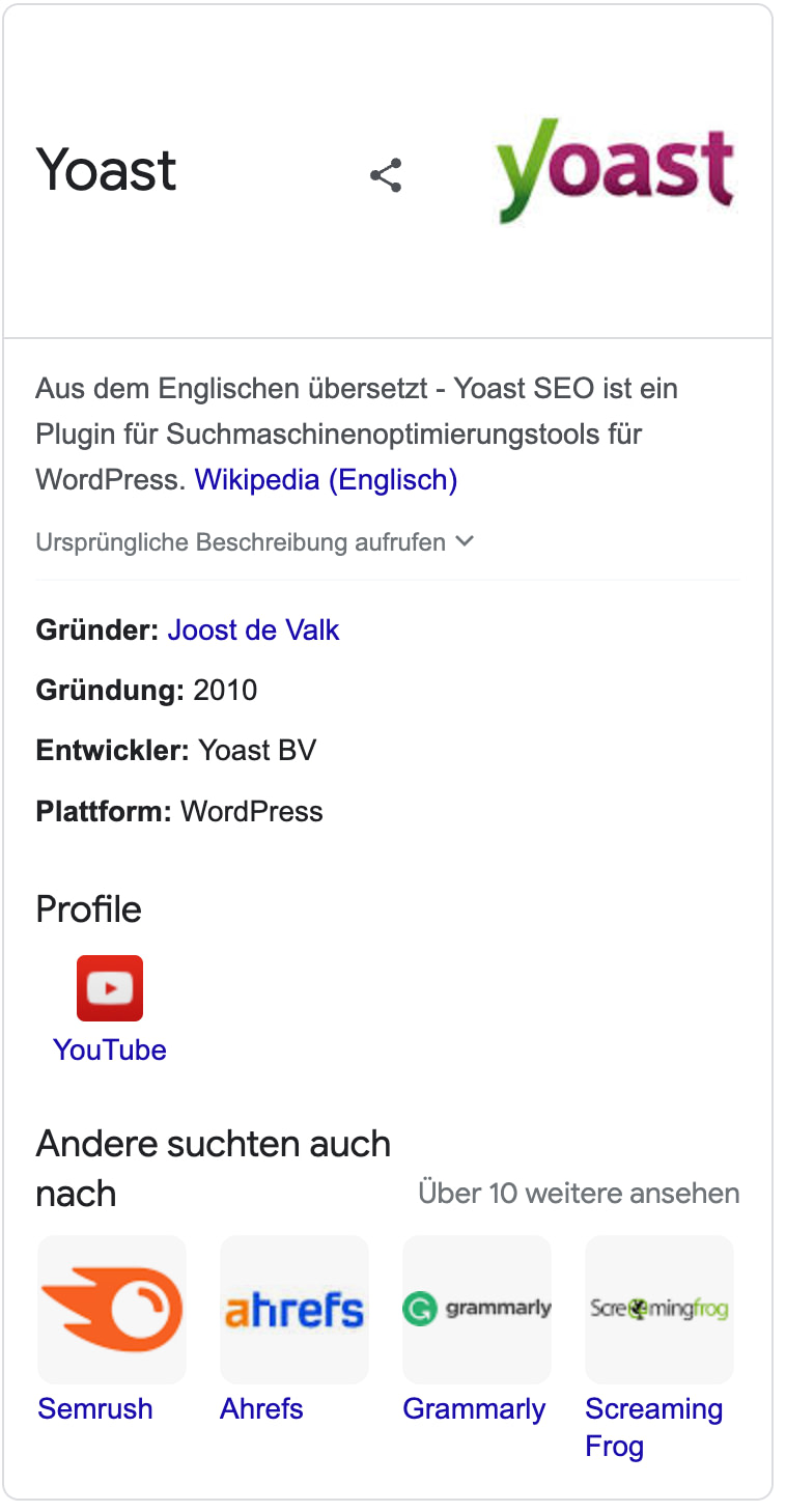 Standard Knowledge Graph