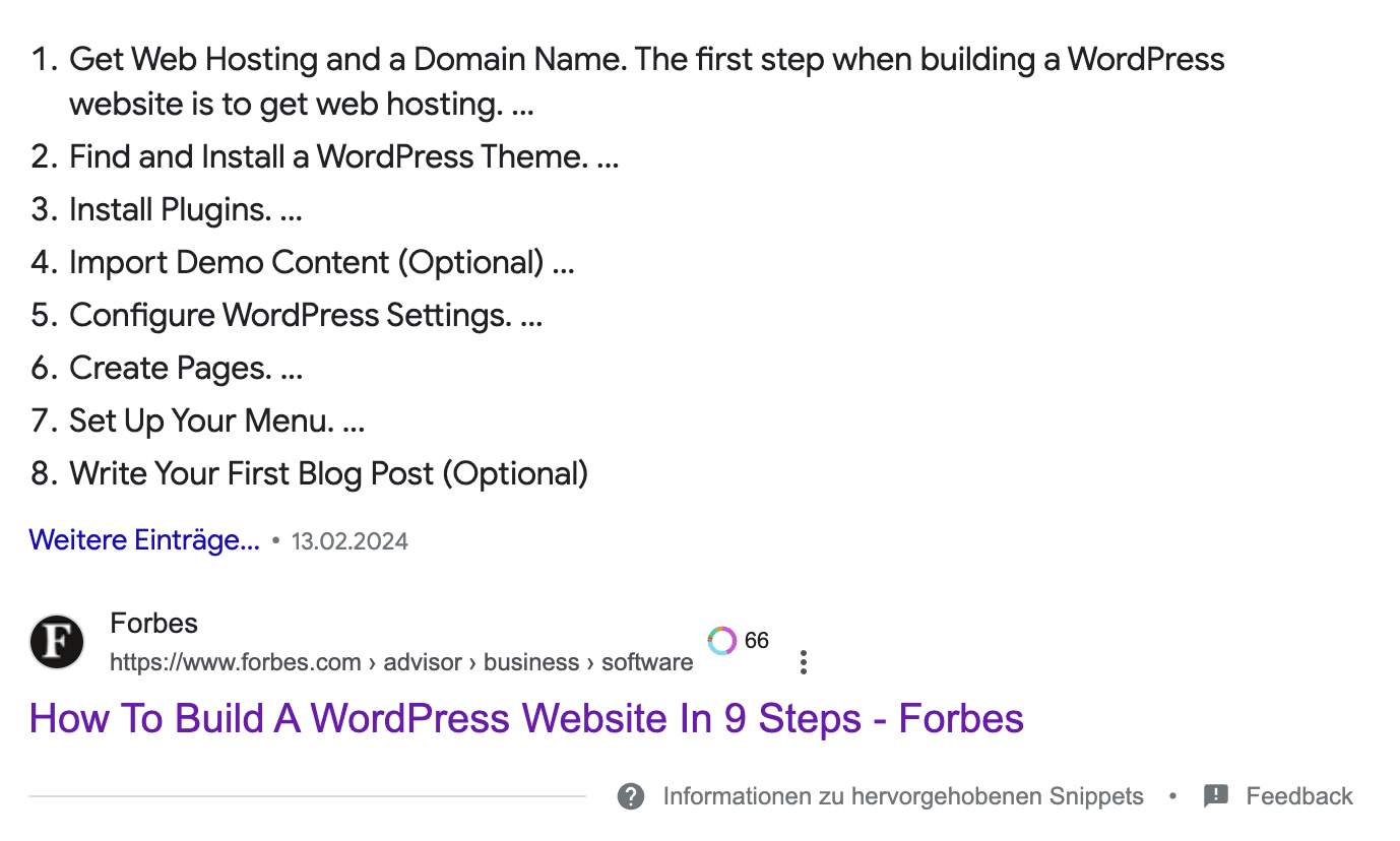 Screenshot - How to result